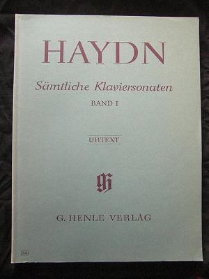 ハイドン HAYDN ／ ピアノ・ソナタ全集 第1巻 ヘンレ版 - 楽譜専門の 