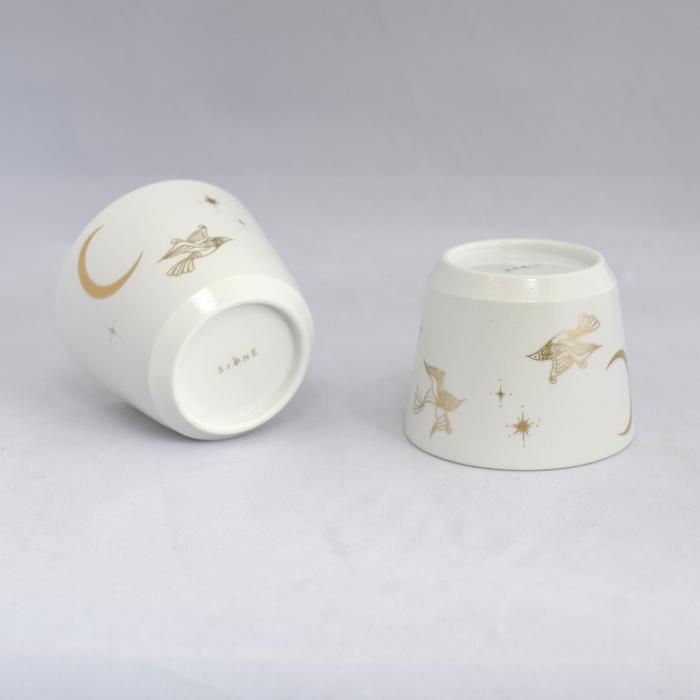 フリーカップセット: BIRD - SIONE -シオネ | ギフト・引出物・陶磁器