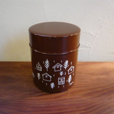 石坂しづか　コーヒー缶（M）ブラウン 1