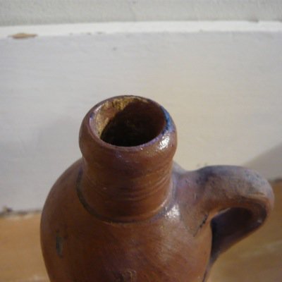 イギリス　古い陶器　インクボトル 3
