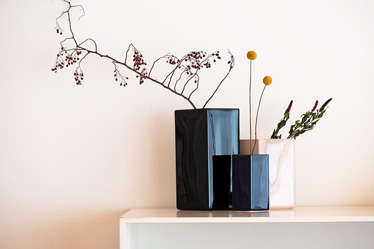  イッタラ Ruutu　ルーツ セラミックベース ルーツ セラミックフラワーベース180mm / ブラウンiittala