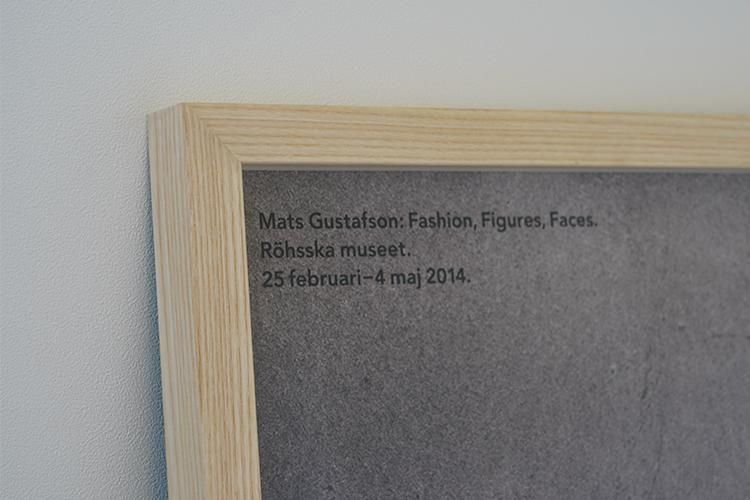 Yohji Yamamoto / Mats Gustafson / ポスター