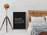 LOVELY POSTERS | SUNDAY MORNING (black) | A3 ȥץ/ݥξʲ