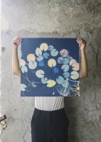 FINE LITTLE DAY | WATER LILIES POSTER | アートプリント/ポスター (50x50cm)【北欧 雑貨 インテリア リビング おしゃれ】の商品画像