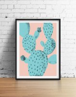 LOVELY POSTERS | CORAL CACTUS | A3 アートプリント/ポスターの商品画像