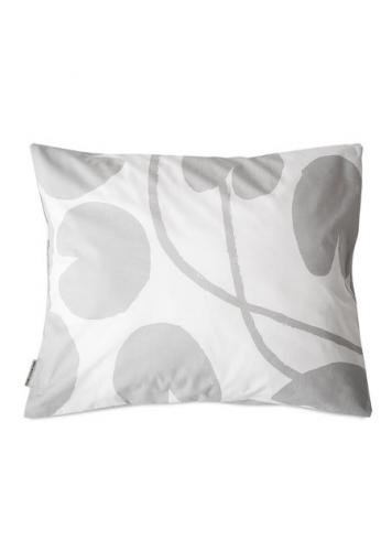 FINE LITTLE DAY | WATER LILIES PILLOW CASE - WHITE/GREY | 枕カバー