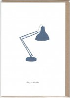 KARTOTEK COPENHAGEN | GREETING CARDstay curious(LAMP NAVY) | ꡼ƥ󥰥ɤξʲ