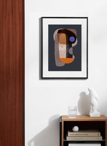 ATELIER CPH | ABSTRACT CUBISM | アートプリント/ポスター (50x70cm) - HAFEN ハーフェン |  北欧・ヨーロッパの雑貨・ポスターを扱う通販ショップ