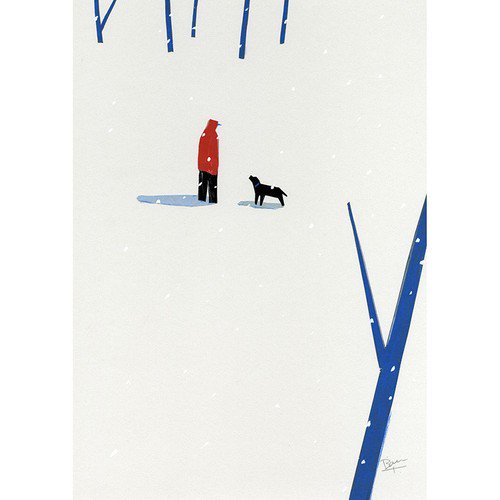 坂内 拓 (taku bannai) | Snow fun 雪遊び | アートプリント/ポスター B2 (515x728 mm) - HAFEN  ハーフェン | 北欧・ヨーロッパの雑貨・ポスターを扱う通販ショップ