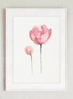 ڥͥݥ̵COLOR WATERCOLOR | Abstract Flower Peonies Art #3 | A4 ȥץ/ݥξʲ