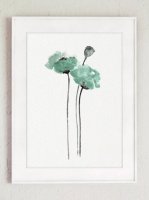 ڥͥݥ̵COLOR WATERCOLOR | Poppy Flower Art #2 | A4 ȥץ/ݥξʲ