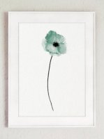 COLOR WATERCOLOR | Poppy Art Print #2 | A3 ȥץ/ݥξʲ