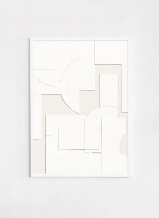 ATELIER CPH | Object blanc (CPH23) | アートプリント/ポスター (50x70cm) - ポスター