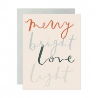 OUR HEIDAY | MERRY BLIGHT LOVE LIGHT CARD | ꡼ƥ󥰥ɤξʲ