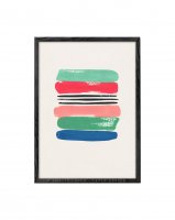 LATTE DESIGN | Loose Stripes 1 print | A3 ȥץ/ݥξʲ
