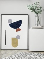 PROJECT NORD | ABSTRACT GEOMETRIC TEXTURES POSTER | ȥץ/ݥ (50x70cm)ξʲ