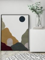PROJECT NORD | ABSTRACT RAINBOW MOUNTAIN POSTER | ȥץ/ݥ (50x70cm)ξʲ