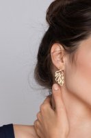 SALE 15%աShlomit Ofir | Matisse Earrings (gold) | ԥξʲ