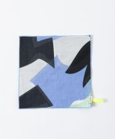 Tricote | パズルハンカチ (blue) | ハンカチ【オシャレ ギフト お出かけ】の商品画像