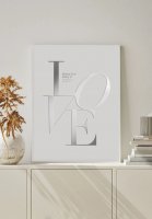 GLAM POSTERS | LOVE STORY REAL SILVER POSTER | ȥץ/ݥ (30x40cm)̲ ӥ ƥꥢ 󲡤ۤξʲ