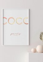 GLAM POSTERS | COCO PARIS REAL ROSE GOLD POSTER | ȥץ/ݥ (30x40cm)̲ ӥ ƥꥢ 󲡤ۤξʲ