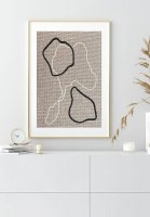 GLAM POSTERS | ABSTRACT SHAPES NATURAL POSTER | ȥץ/ݥ (30x40cm)̲ ӥ ƥꥢۤξʲ