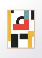 【SALE 20%オフ】STUDIO FAZZOLETTO | MODERN GEOMETRY POSTER | A3 アートプリント/ポスター【北欧 デンマーク シンプル おしゃれ】の商品画像