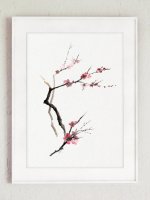 ڥͥݥ̵COLOR WATERCOLOR | Cherry Blossom Tree Art Print #6 | A4 ȥץ/ݥξʲ