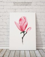 ڥͥݥ̵COLOR WATERCOLOR | Magnolia Art Print #3 | A4 ȥץ/ݥξʲ