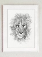 COLOR WATERCOLOR | Lion Art Print #1 | A3 ȥץ/ݥ̲ ץ Υۤξʲ