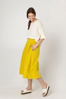 two LINEN | Linen skirt with pocketsڥͥ  ʥ ȡۤξʲ