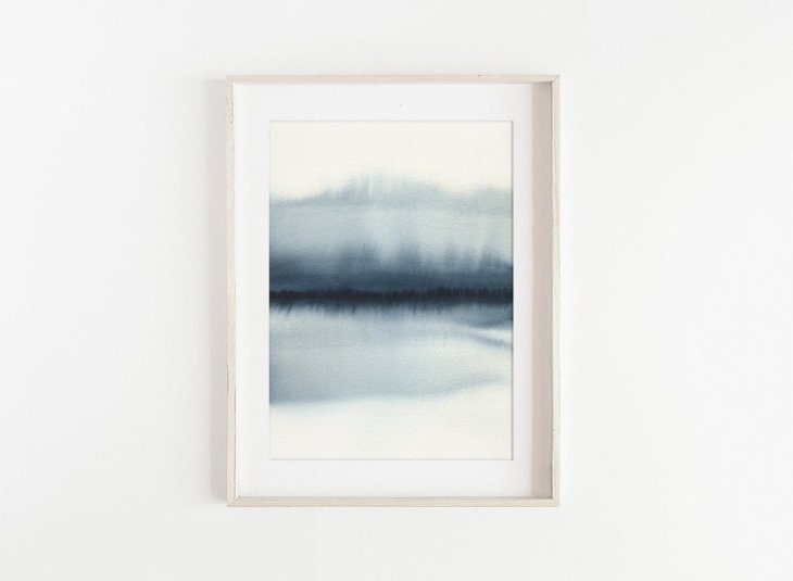 ANNA MABELLA | Abstract Landscape Print (Limited Edition) | A3