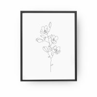 LOVELY POSTERS | MAGNOLIA PRINT | A2 アートプリント/ポスター【北欧 シンプル おしゃれ】の商品画像