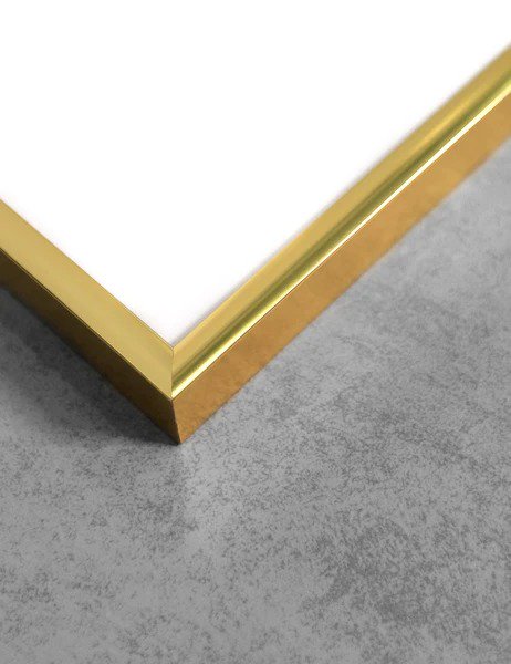 50x70cm】GOLD ALMINIUM FRAME | ゴールドアルミニウムフレーム