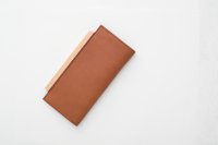 yuruku (륯) | Wood Plate Folder Long Wallet (brown)  |  쥶åȡ̵ ץ  ۤξʲ