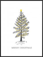 PROJECT NORD | MINIMALIST CHRISTMAS TREE POSTER | A3 ȥץ/ݥ̲ ǥޡ ƥꥢ ꥹޥ ߤڡۤξʲ