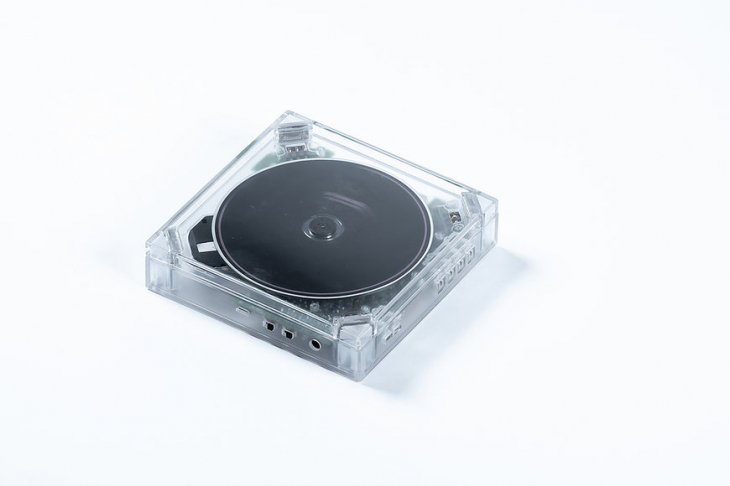 NINM Lab | Long Time No See Bluetooth 5.0 CD Player | clear CD ...