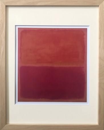 MARK ROTHKO (マーク・ロスコ) | No.3, 1967 | アートプリント/ポスター フレーム付き 北欧 モダンアート 抽象画  アートポスター 木製 天然木 送料無料 - HAFEN ハーフェン | 北欧・ヨーロッパの雑貨・ポスターを扱う通販ショップ