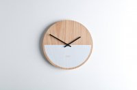 UPSTAIRS STUDIO | OAKY Wall Clock (M03W)【壁掛け時計 北欧 ノルディック モダン インテリア】の商品画像