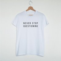 SALE 40%աVim Tees | Never stop questioning T-shirt | T (M/L)ڥݥե ߥ˥ޥꥹȡۤξʲ