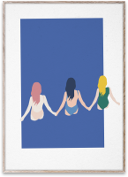 PAPER COLLECTIVE | GIRLS | アートプリント/アートポスター (30x40cm)【北欧 シンプル インテリア おしゃれ】の商品画像