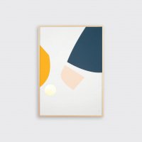Tom Pigeon | SINTRA 3 (flat) | A2 アートプリント/アートポスター【箔押し 北欧 シンプル モダン インテリア】の商品画像