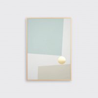 Tom Pigeon | NEW BALANCE 2 (flat) | A2 アートプリント/アートポスター【箔押し 北欧 シンプル モダン インテリア】の商品画像