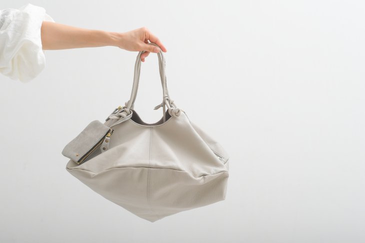 POMTATA (ポンタタ) | ENVAN TOTE L (gray) | トートバッグ【国産