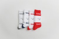 decka -quality socks- x BRU NA BOINNE | Pile Socks / Love & Peace | åڥǥ  ץ 襤ۤξʲ