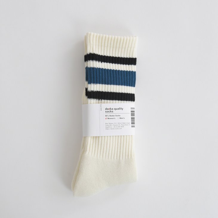 decka -quality socks- | 80's Skater Socks | ソックス【デカ 靴下 シンプル かわいい スケーター】 -  HAFEN ハーフェン | 北欧・ヨーロッパの雑貨・ポスターを扱う通販ショップ