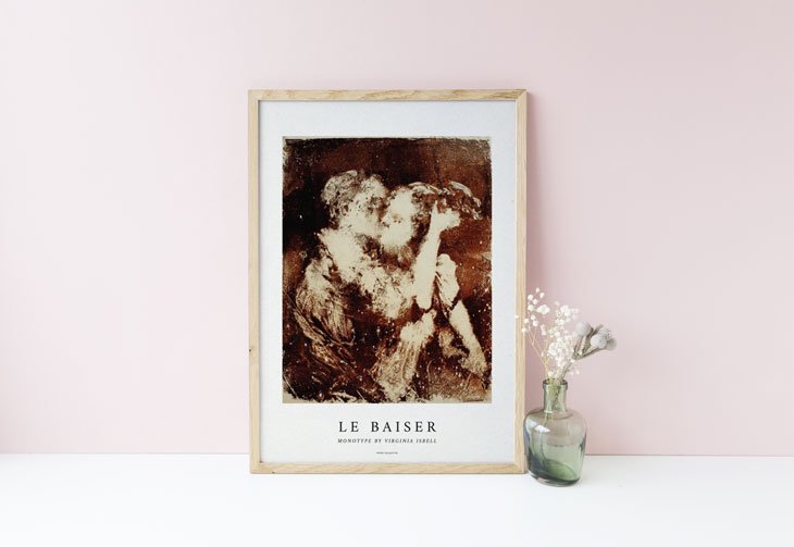 Le Baiser/アートポスター-