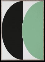 PAPER COLLECTIVE | HALF CIRCLES 3 - GREEN/BLUE | ȥץ/ȥݥ (30x40cm)̲ ץ ƥꥢ ۤξʲ