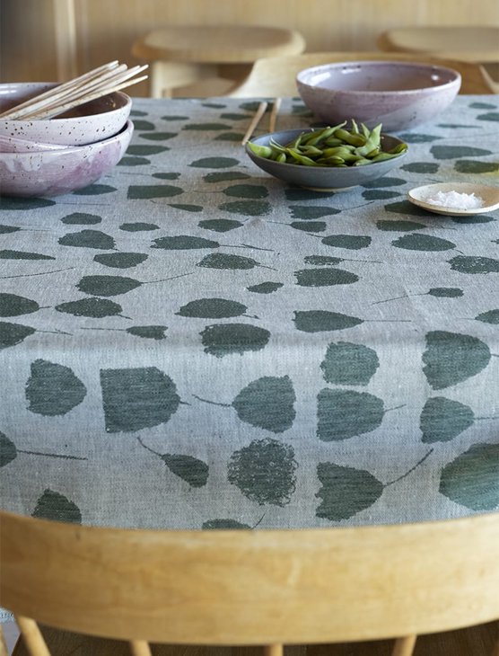 FINE LITTLE DAY | BOUQUET TABLECLOTH - GREEN (147x250cm) (45112-52