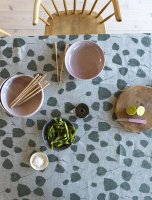 FINE LITTLE DAY | BOUQUET TABLECLOTH - GREEN (147x250cm) (45112-52) | ơ֥륯̲ եȥǥ ͥۤξʲ